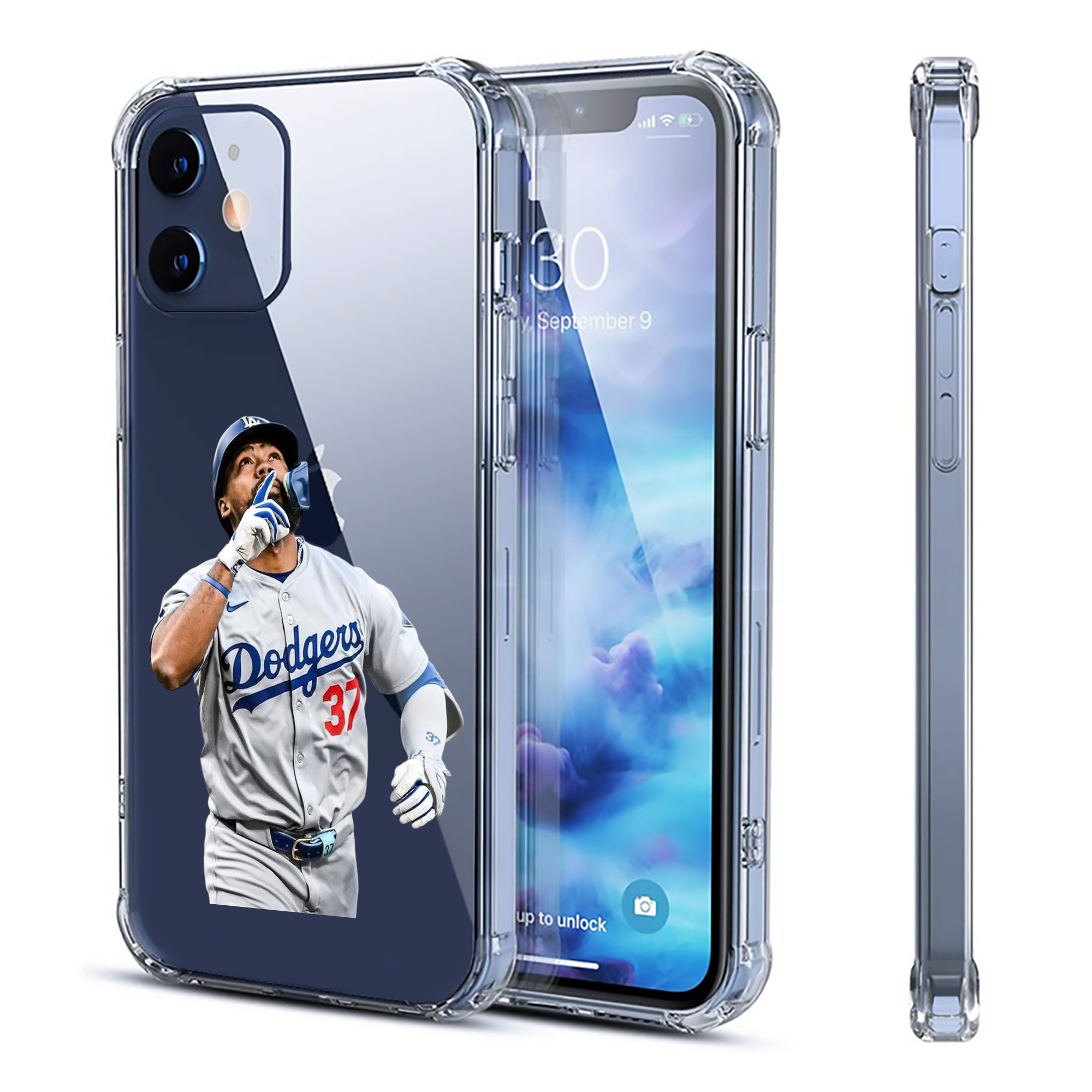  Clear IPhone 12 Case – Soft TPU With UV Print – Enhanced Drop Protection, Precise Fit, Anti-Fingerprint, Customizable Design, Scratch-Resistant, Yellow-Resistant